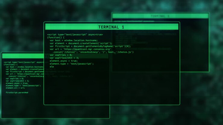 Virus found vulnerabilities found text on screen login and password weak security data theft system