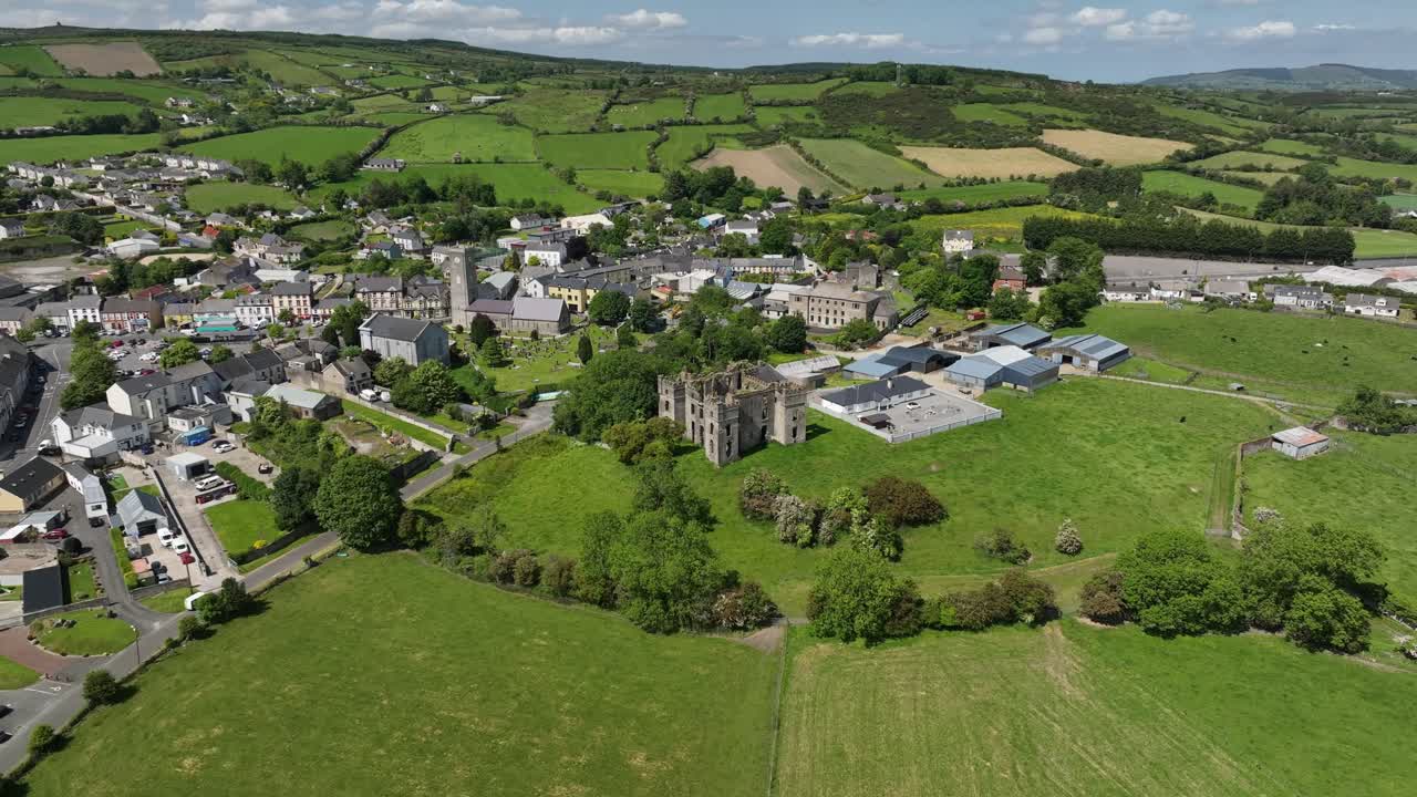 Raphoe Castle, County Donegal, Ireland, June 2023