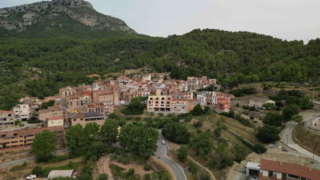 Il villaggio di Colldejou, Serra de Llaberia
