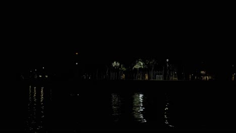 Night-view-of-the-coast-of-Venice