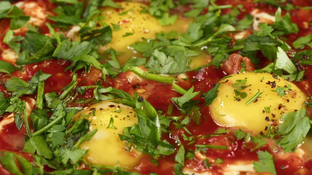 샤크슈카: 토마토 소스, 고추, 양파, 향신료, 중동 문화, 차크슈카 회전