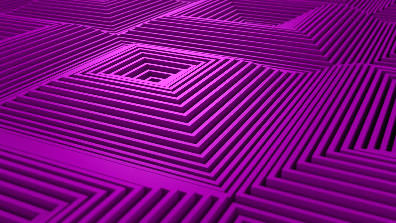 los cuadrados formaron una onda