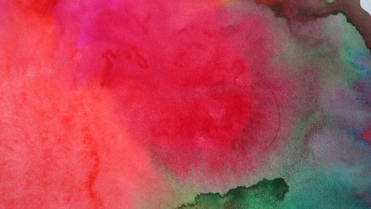 Desenho monotipia, abstração