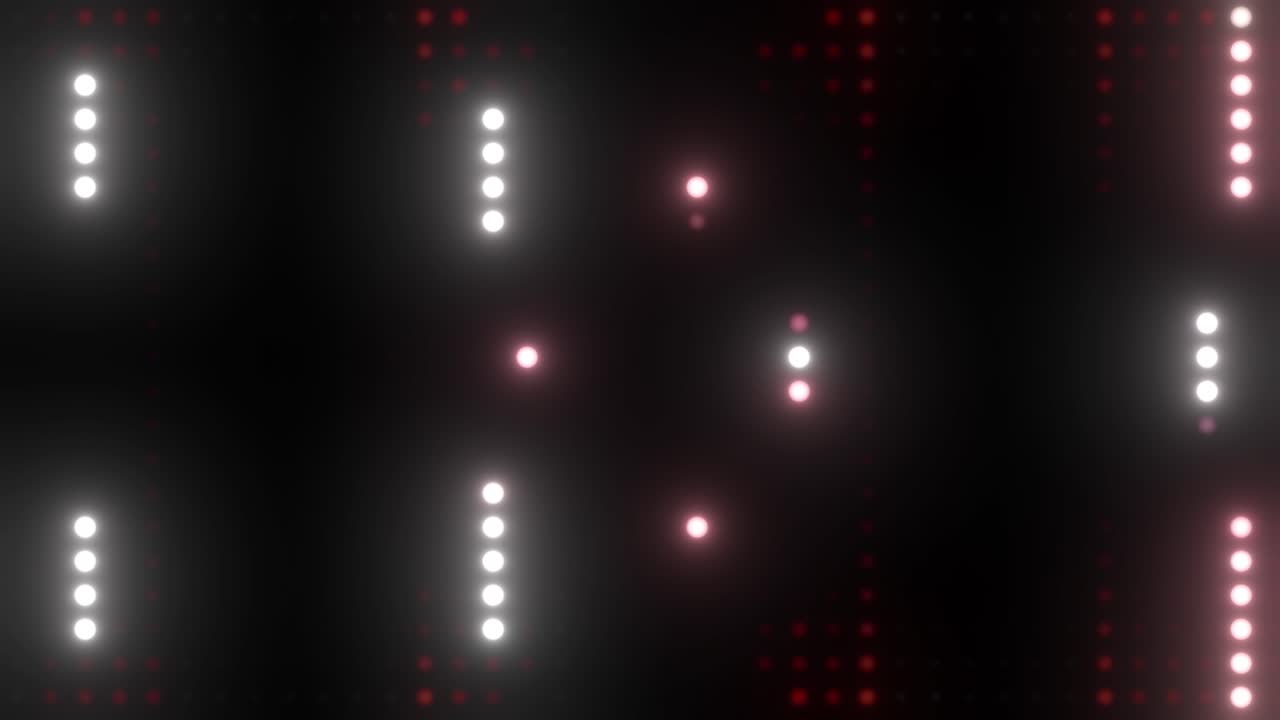 Abstract LED Light Pattern