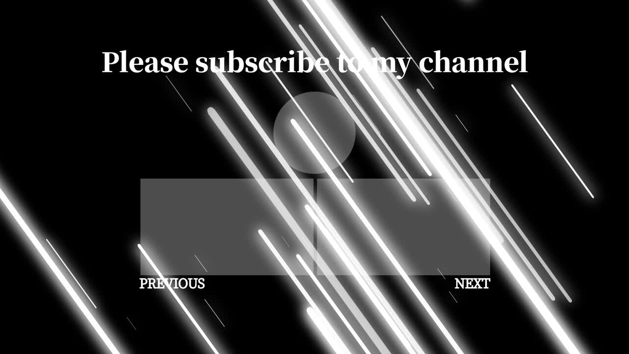 객체 조명 엔드 카드 엔딩 스크린 모션 그래픽