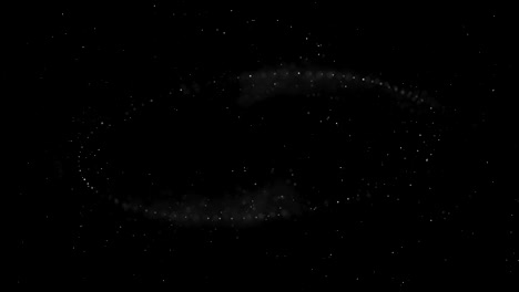 4k formed particle background - loop stock video