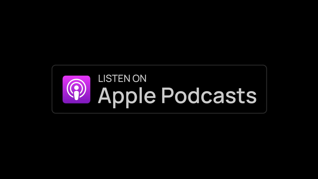 Lyt på Apple Music-badge Mørk tilstand