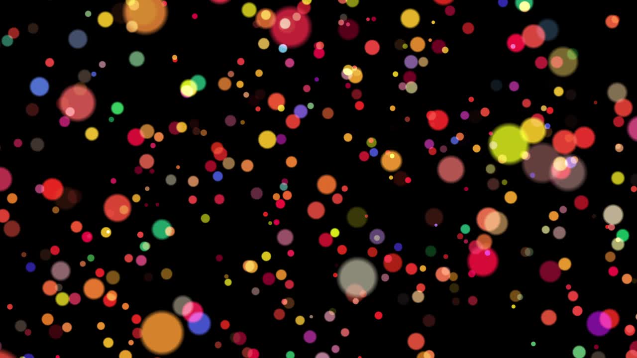forme circolari colorate brillanti.