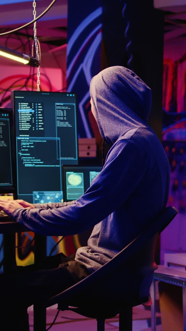Video verticale. Programmatori non autorizzati utilizzano tecniche di phishing