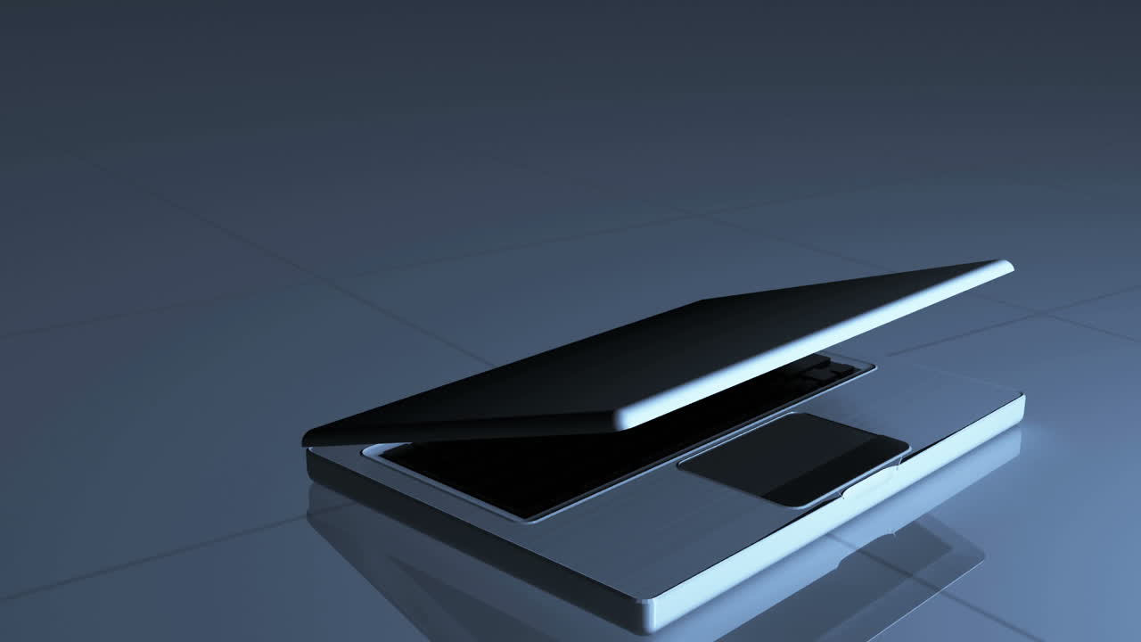 Montaggio aziendale su laptop