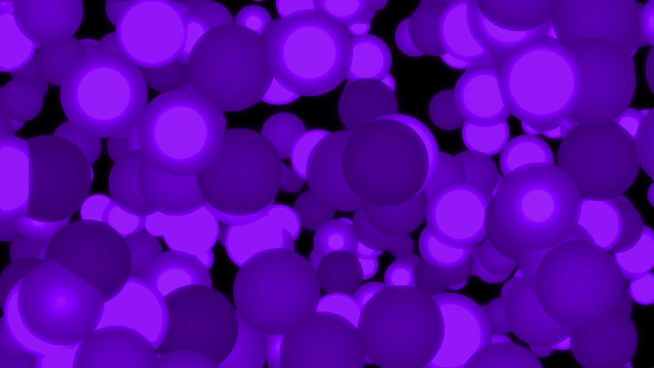 animación de bola de punto de gran tamaño en movimiento gráficos de movimiento