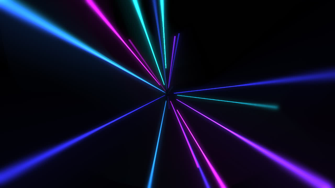 movimento linee al neon colorate sfondo astratto 1