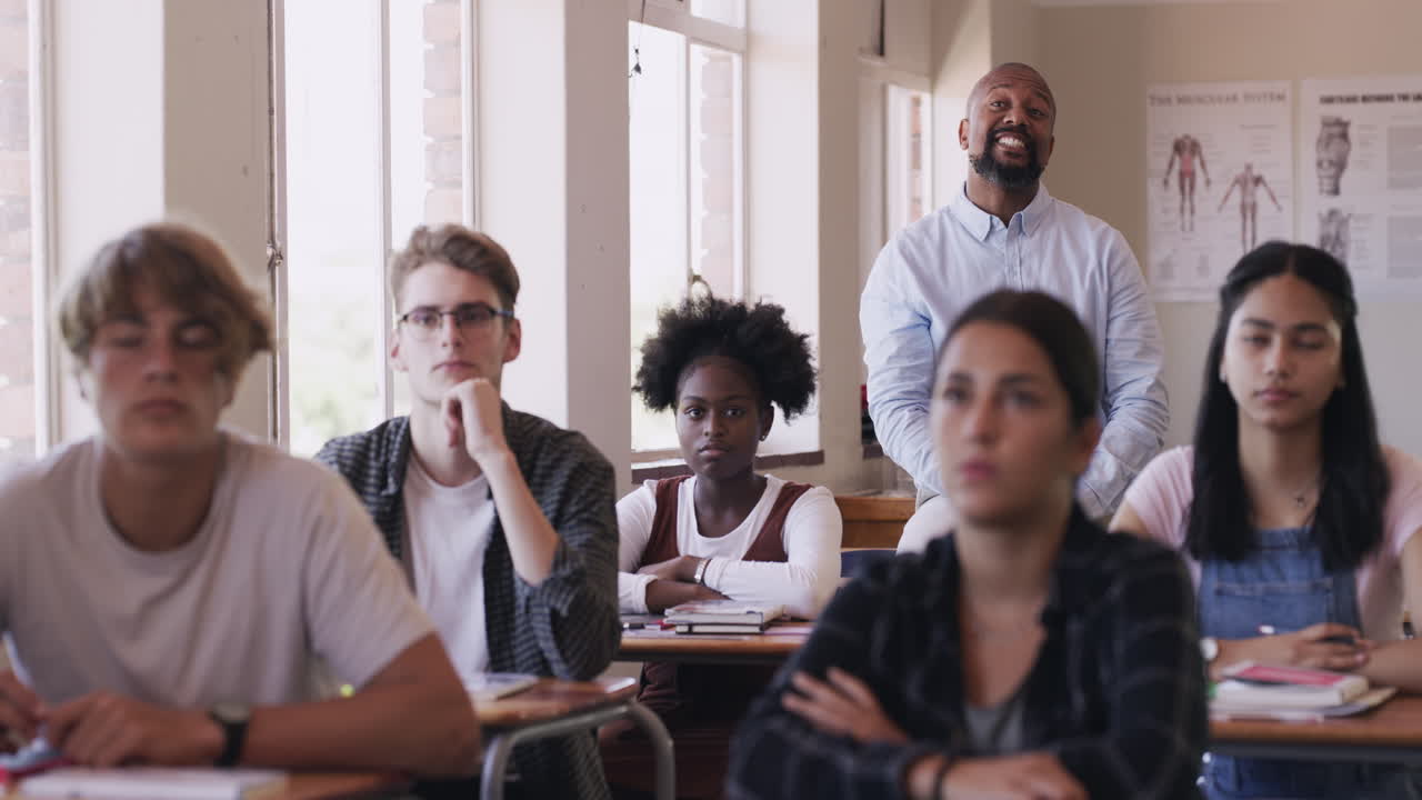 Some superheroes are found in the classroom