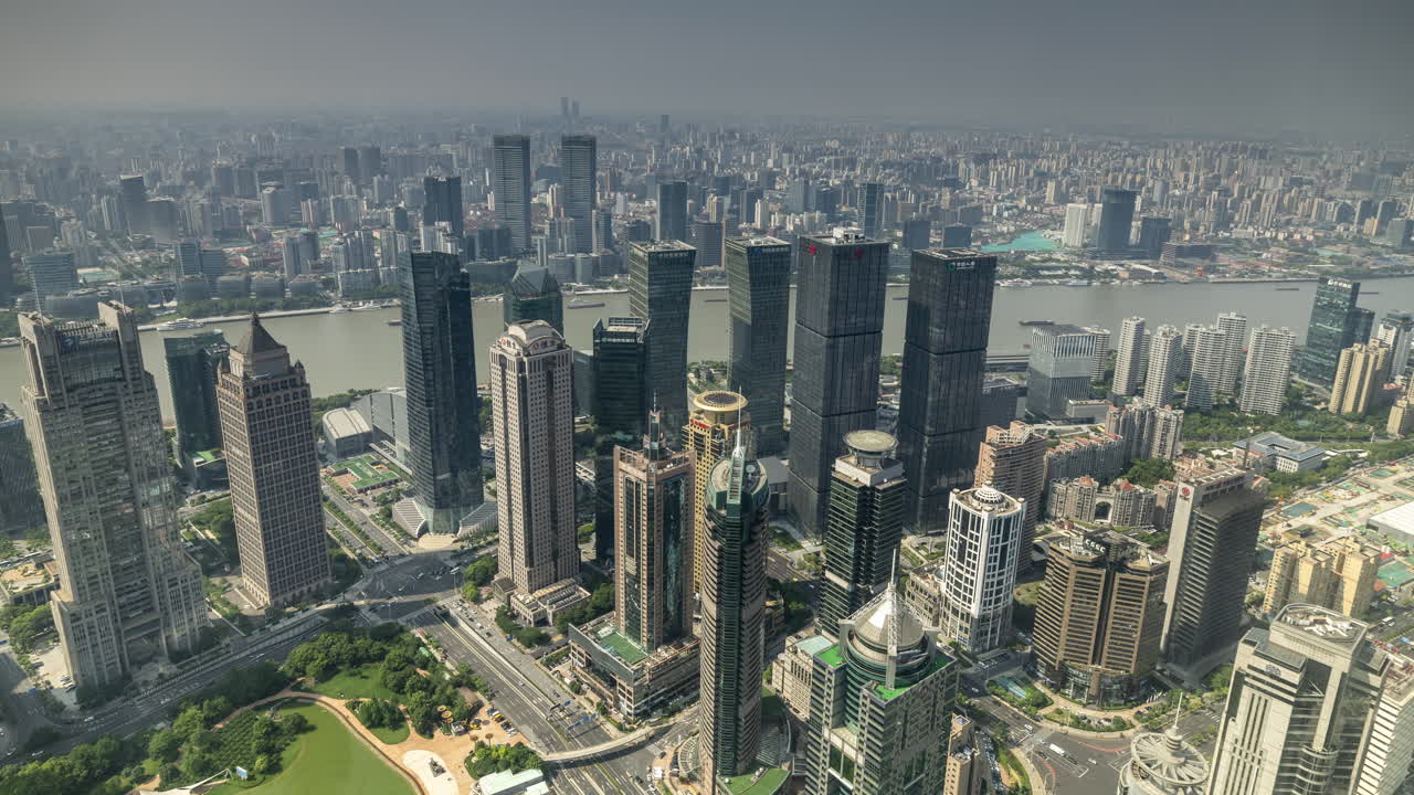 Timelapse of the amazing Shanghai city skyline