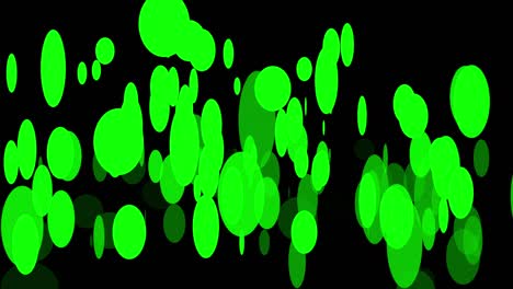 black background with moving circles