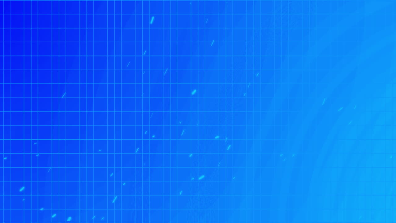 파란색 배경에서 움직이는 반 ⁇ 이는 입자