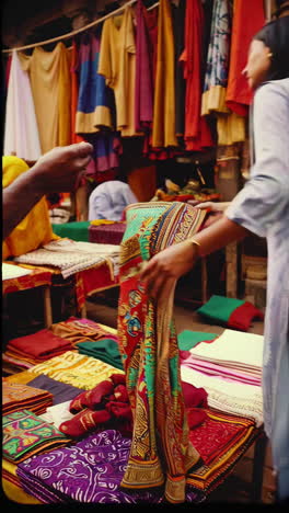 indian market scene