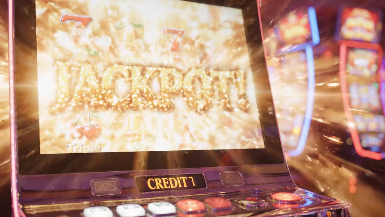 Momenti emozionanti in una slot machine da casinò: dalle bobine che girano alla celebrazione della vincita del jackpot.