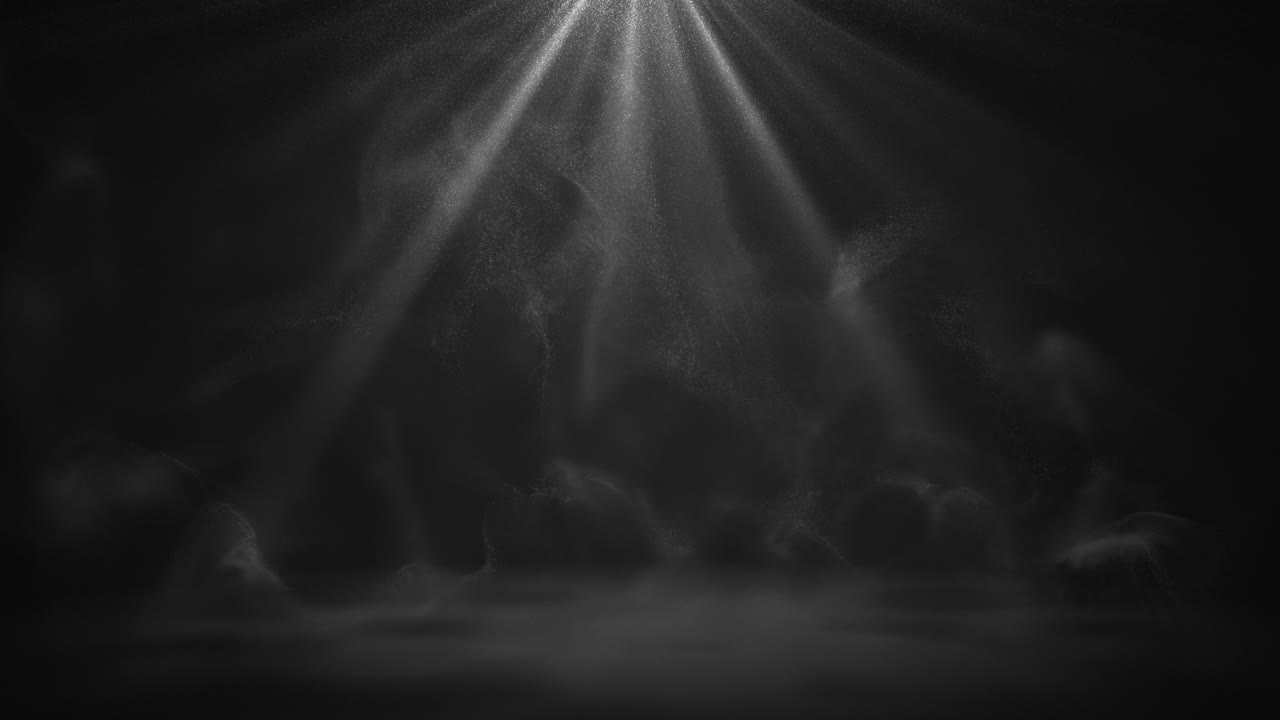 Moody Light Shafts in Dark Environment
