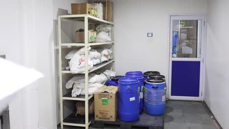 raw materials for making medicine is visible