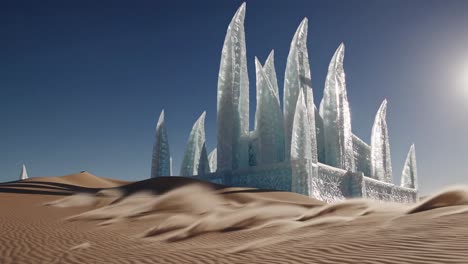 ice palace in the desert