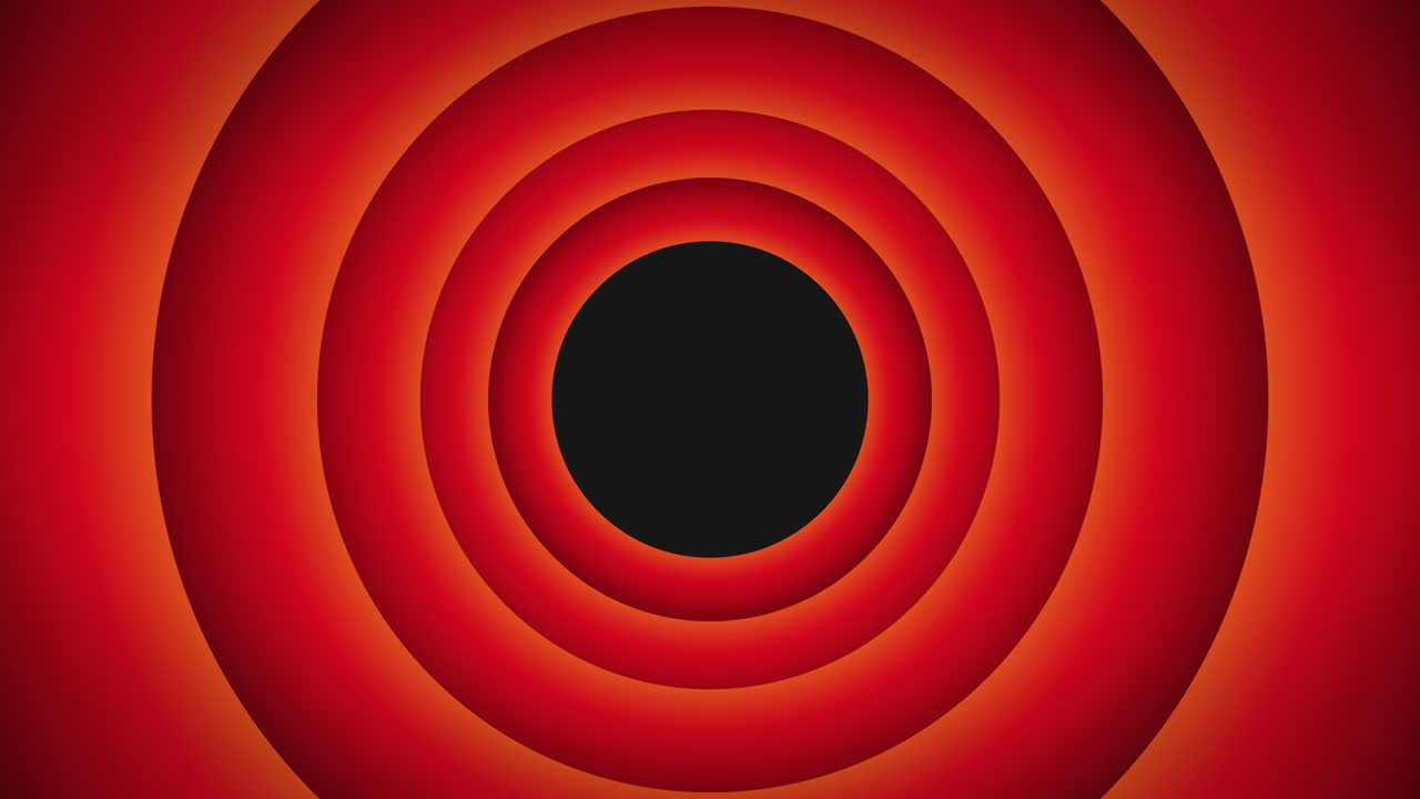 Sfondo pop-up con ciclo di animazione 4K rosso e nero.