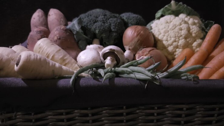 Verdure fresche di stagione