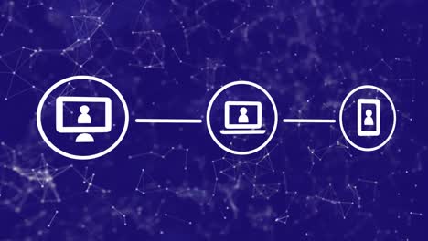 Animation-of-network-of-connections-over-shapes