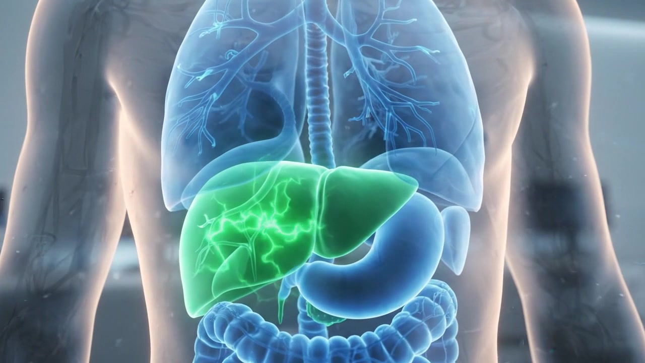 Digital Medical Animation of Human Liver Function and Anatomy