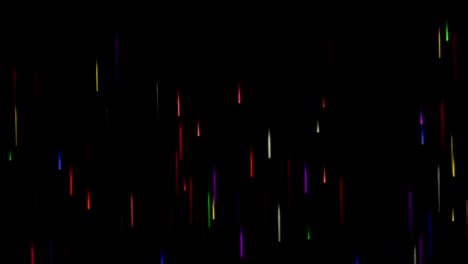 falling rain lights