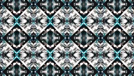 kaleidoscopio en movimiento. gráficos en movimiento de 4k