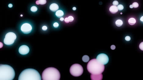 luces bokeh abstractas