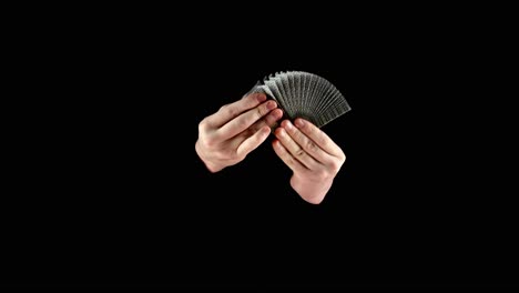 card magic close-up