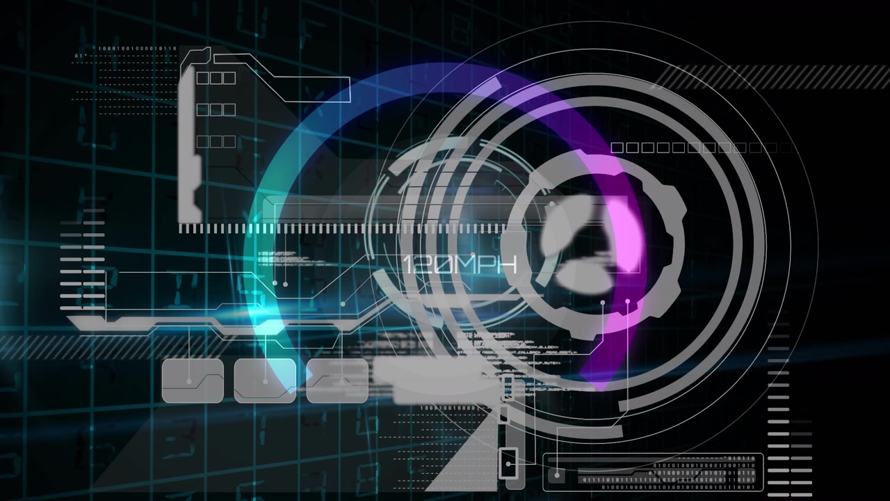 Animation of scope scanning over data processing
