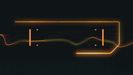 dynamic oscilloscope display visualizing frequencies and amplitudes of signals