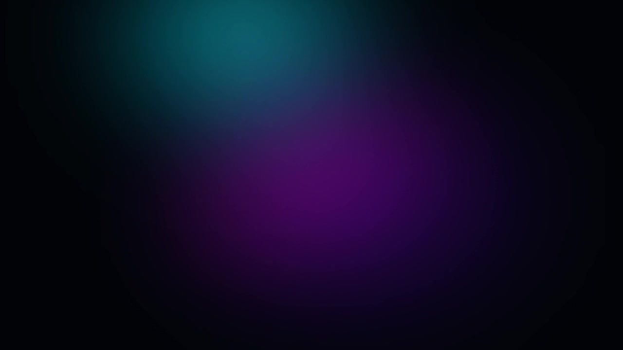 Abstract Motion Background with Soft Teal and Purple Light Glow