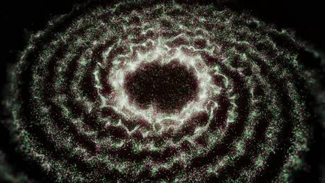 simulación de las galaxias espirales