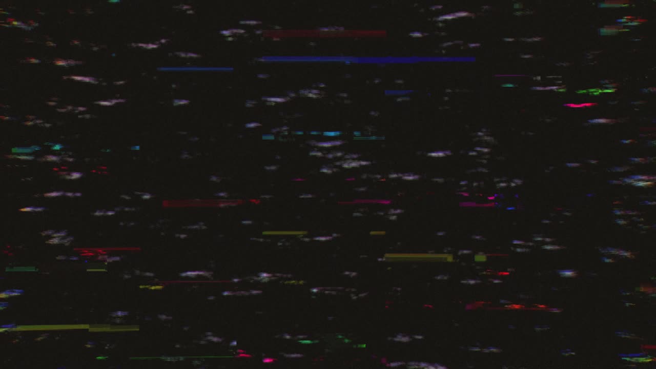 Abstrakt digital glitch-støj og statisk baggrund