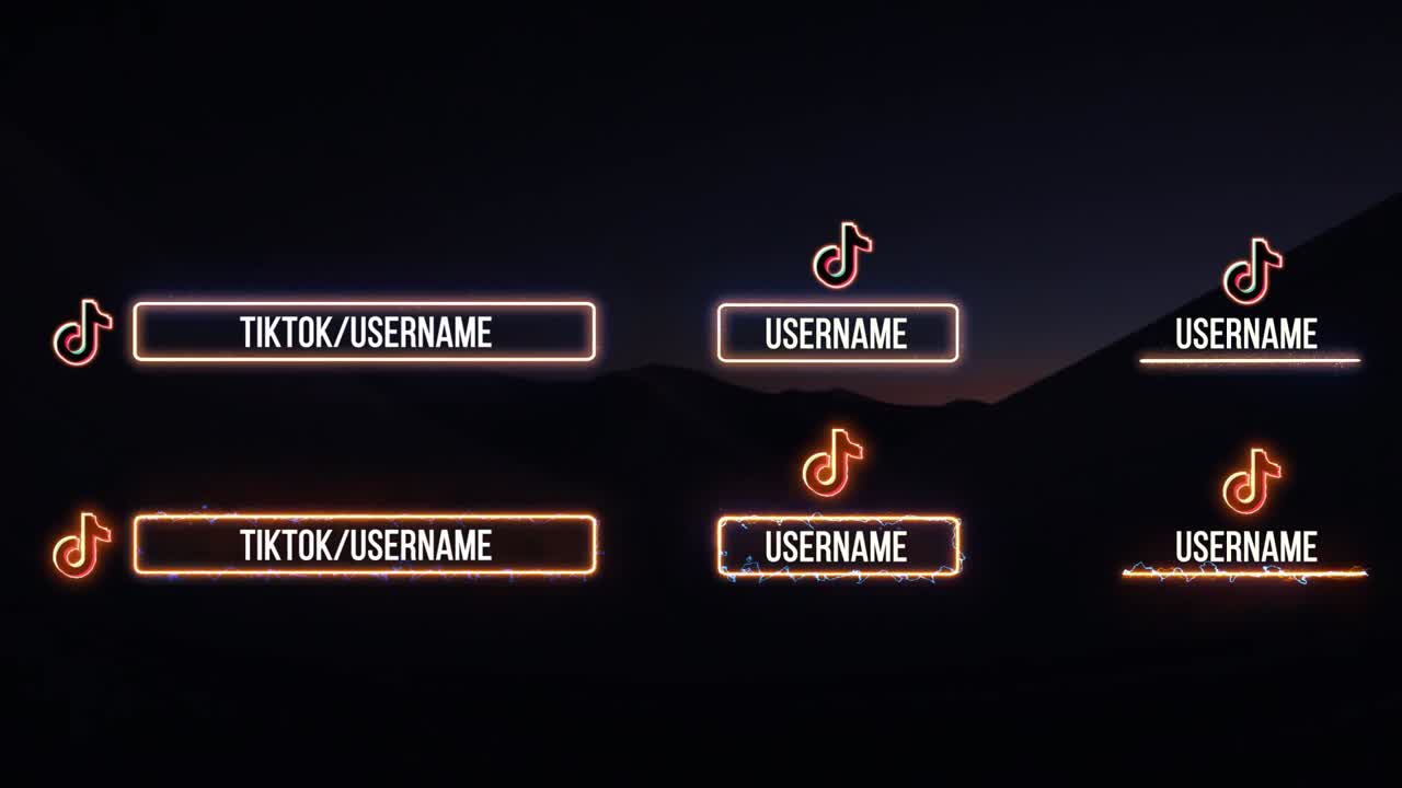 Modelo de vídeo de terços inferiores
