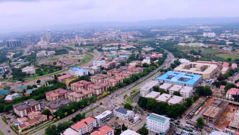 Shot-of-Abuja-Nigeria,-federal-capital-territory