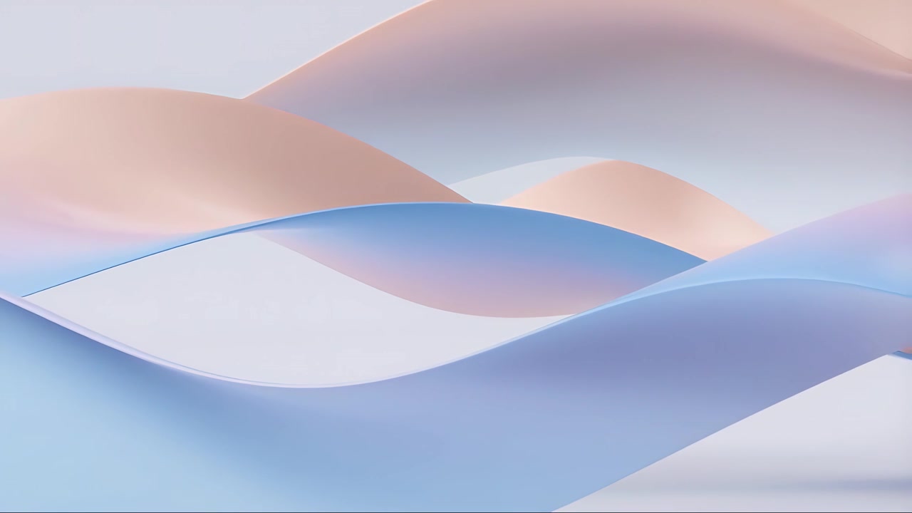 Minimal Abstract Wave Motion Background 4K
