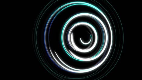 abstract spiral rotating glow lines, computer generated background, 3d rendering background