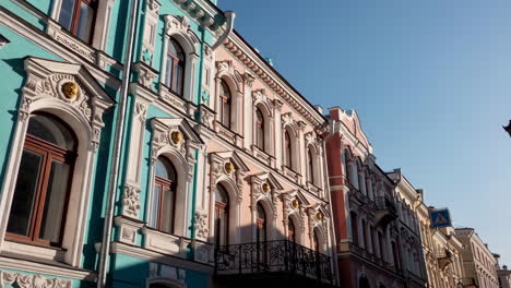 colorful historic buildings