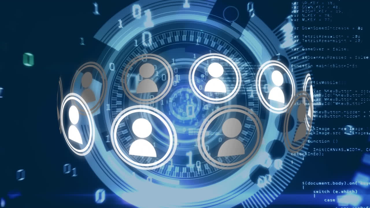 Cerchio digitale e il sistema binario