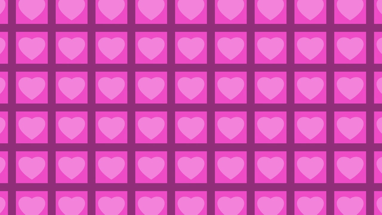 Disegno a cuore rosa