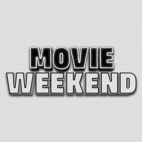 fin de semana de cine