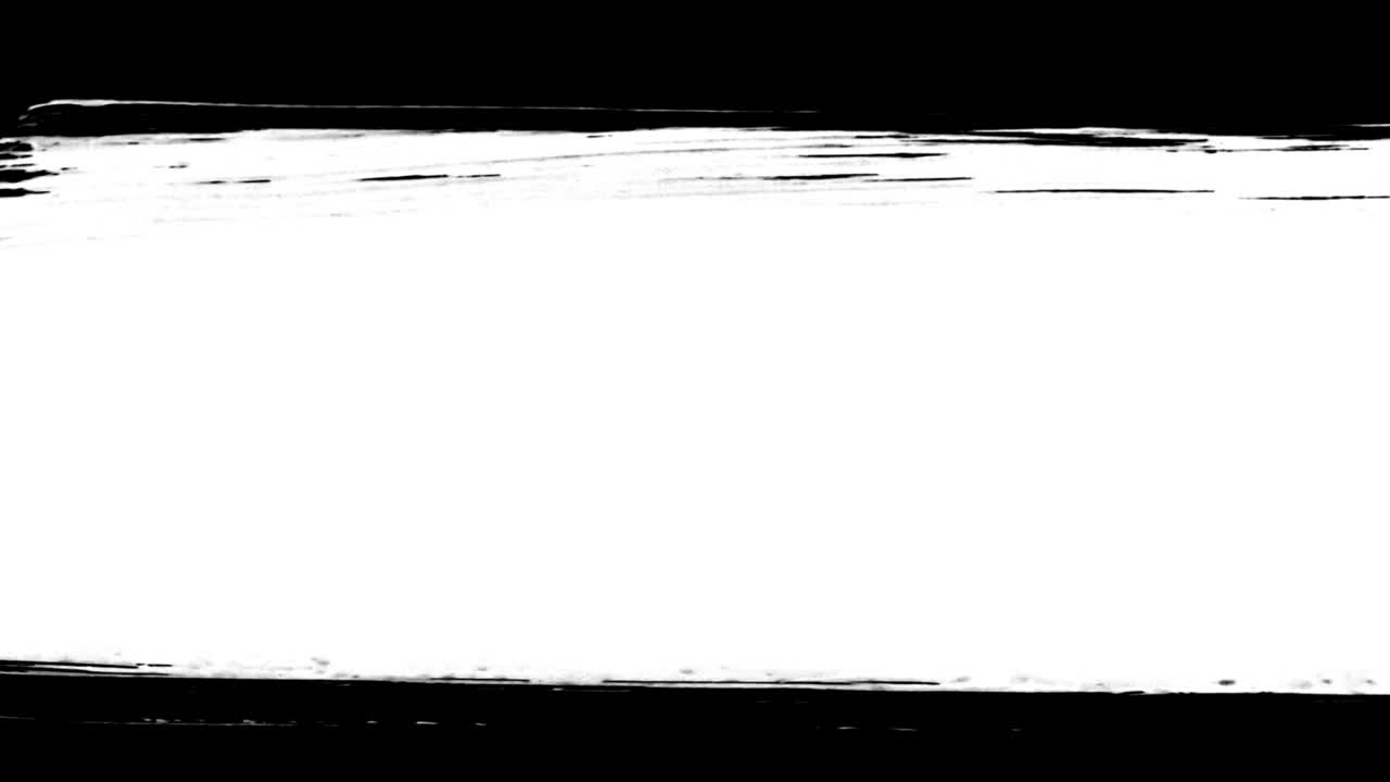 Transição Abstrata com Pinceladas de Tinta em Preto e Branco