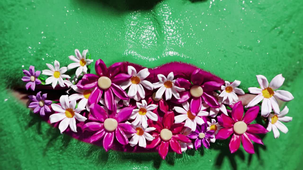 꽃의 얼굴 예술