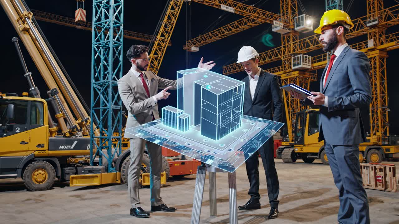 Construction Project Planning Meeting