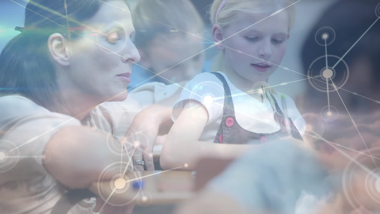 여성 교사와 여학생의 글쓰기에 대한 연결 네트워크의 활성화